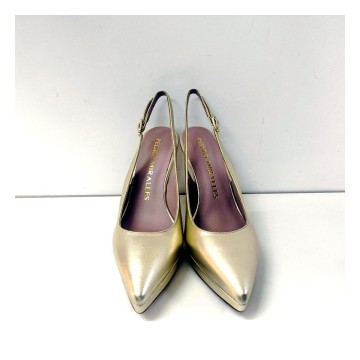 Pedro Miralles Rena 17975 platino | Zapato destalonado elegante