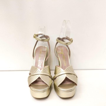 Pedro Miralles Montefioralle 17304-01 Platino | Sandalia de Fiesta
