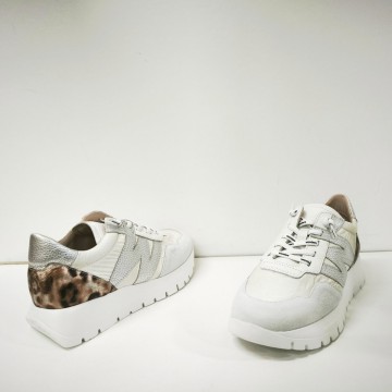 Wonders Odisei 00 A-24100 blanco plata Fly mujer