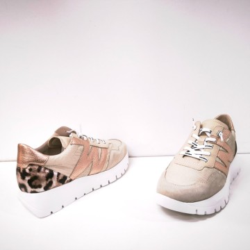 Wonders Odisei 00 A-24100 beige Fly mujer