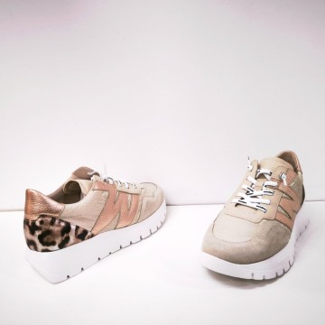 Wonders Odisei 00 A-24100 beige Fly mujer