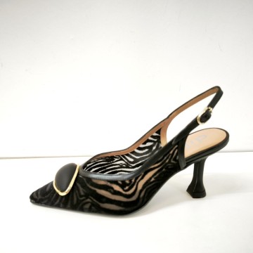 Dibia 56046 Negro | Zapato Tacón 8 cm