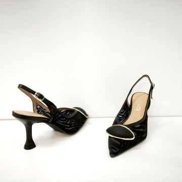 Dibia 56046 Negro | Zapato Tacón 8 cm