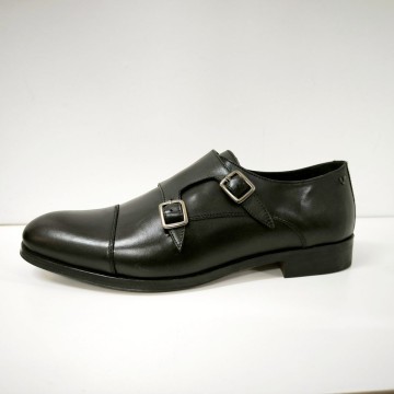 Martinelli Empire 1492-2632PYM Negro | Zapato Monk Piel Hombre