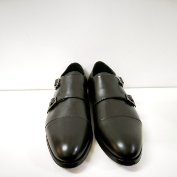 Martinelli Empire 1492-2632PYM Negro | Zapato Monk Piel Hombre