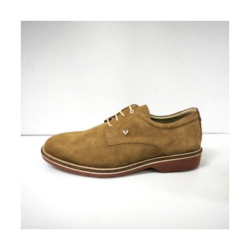 Zapato Martinelli Douglas 1604-2727W castor | Blucher serraje hombre