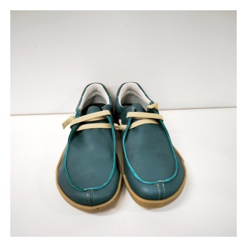 Zapato barefoot hombre KalFu 25015-001 azul jeans | Josefina Cerrato