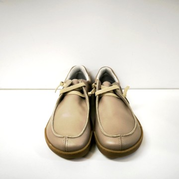 Zapato barefoot hombre KalFu 25015-002 taupe | Josefina Cerrato