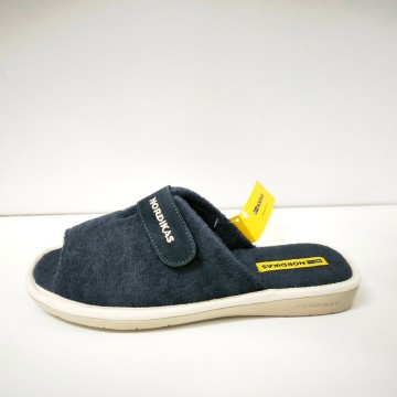 Nordikas 7336B Azul Denim | Zapatillas de Casa Antideslizantes