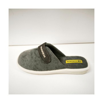 Nordikas 7337 Gris | Zapatillas de Casa Ajustables