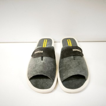 Nordikas 7336 Gris | Zapatillas de Casa Antideslizantes