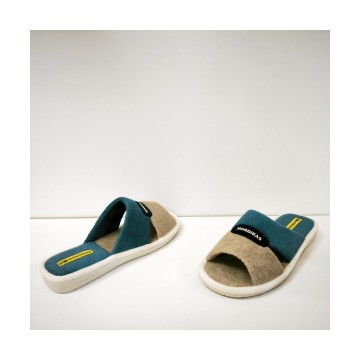 Nordikas 1972 Arena Azul | Zapatillas Casa Felpa