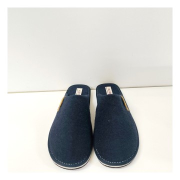 Vulladi 1557 Hombre Felpa Azul Lavable