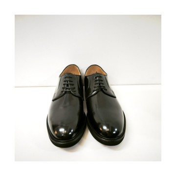 Zapato Castellano Robert Liso Negro en Piel Florentic – Zapato de Vestir Hombre