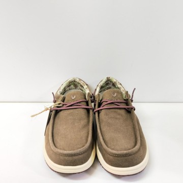 Pitas Path Hombre Marrón | Zapato Ligero y Cómodo Estilo Wallabee