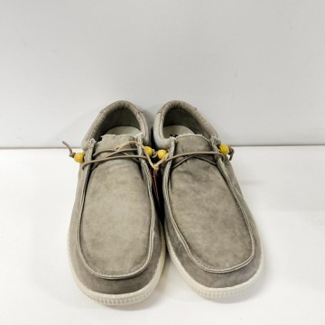 Pitas Wallabi WP150 Taupe Hombre | Zapato Lona Lavada