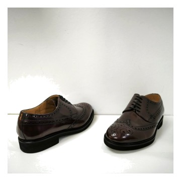 Zapato Oxford Castellano Robert Burdeos en Piel