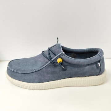 Pitas Wallabi WP150 Azul Hombre | Zapato Ligero Lona