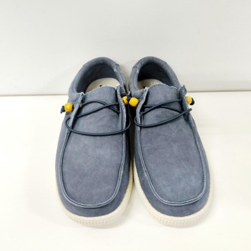 Pitas Wallabi WP150 Azul Hombre | Zapato Ligero Lona