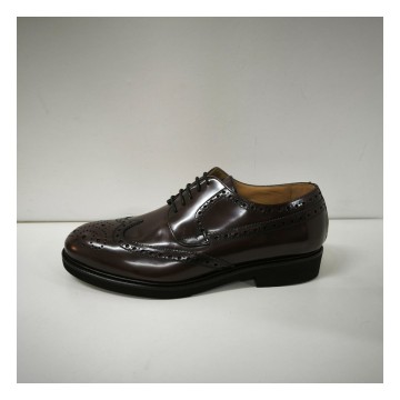 Zapato Oxford Castellano Robert Burdeos en Piel