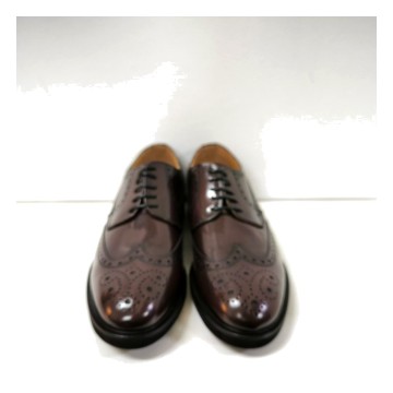 Zapato Oxford Castellano Robert Burdeos en Piel