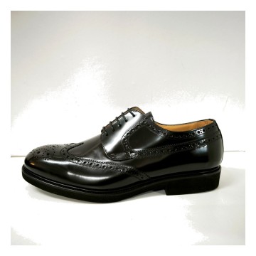 Zapato Oxford Castellano Robert Negro en Piel