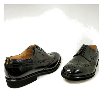 Zapato Oxford Castellano Robert Negro en Piel
