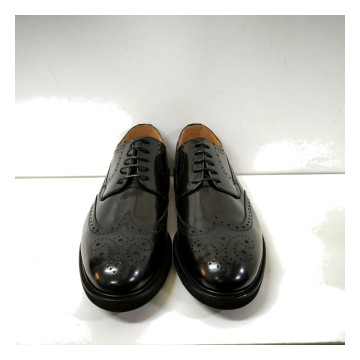 Zapato Oxford Castellano Robert Negro en Piel