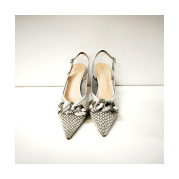 Dibia 12660-3 salón piel y transparencias tacón 8 cm | Josefina Cerrato