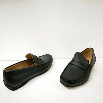 Piero Masetti 48200 Azul Marino | Mocasín Piel