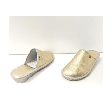 Zapatillas Nordikas 2310 platino | Piel y confort premium