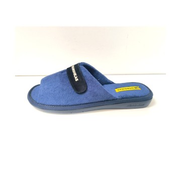 Zapatillas Nordikas 7336 marino velcro | Comodidad verano hombre