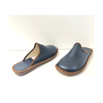 Zapatillas Nordikas 8976 marino | Piel y confort hombre