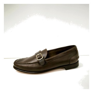 Mocasín Castellano 2208-0 Marrón Cacao en Vaquetilla