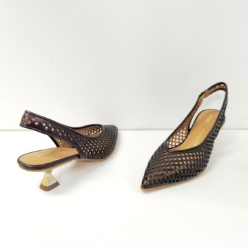 Pedro Miralles Chelva burdeos | Zapato destalonado elegante