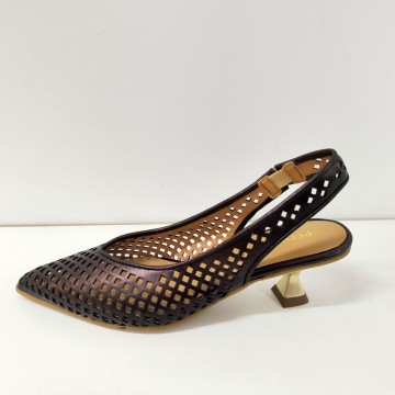 Pedro Miralles Chelva burdeos | Zapato destalonado elegante