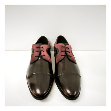 Sergio Serrano 5816 Burdeos | Zapato vestir piel antic