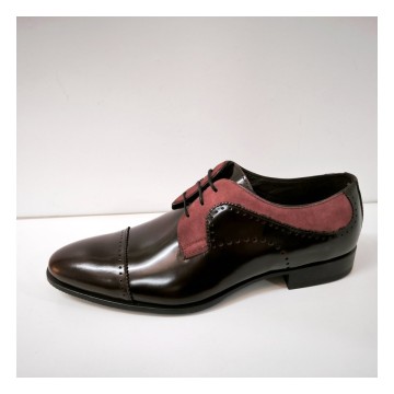 Sergio Serrano 5816 Burdeos | Zapato vestir piel antic