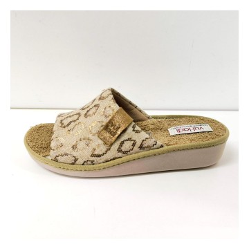 Vulladi 3641 mujer | Zapatilla casa cuña 3 cm