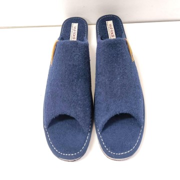 Zapatillas casa hombre Vulladi 3572 azul | Josefina Cerrato