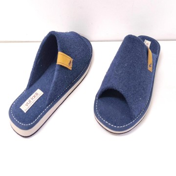 Zapatillas casa hombre Vulladi 3572 azul | Josefina Cerrato