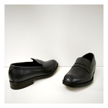 Sergio Serrano 2822 Azul Marino | Mocasín piel hombre