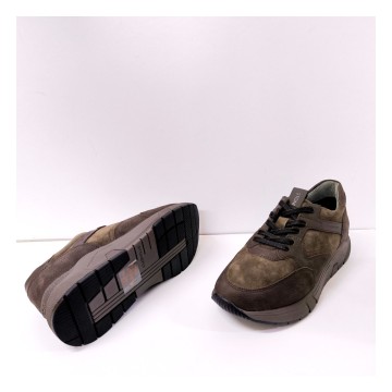 Zapatos Stonefly Action 31 piel nobuck marrón | Hombre