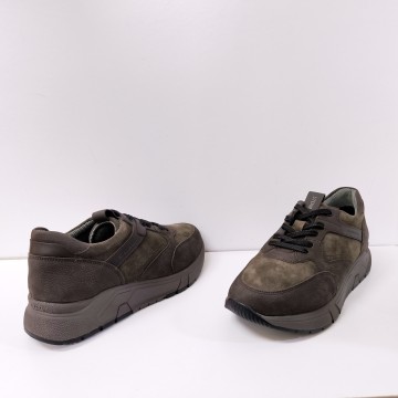 Zapatos Stonefly Action 31 piel nobuck marrón | Hombre