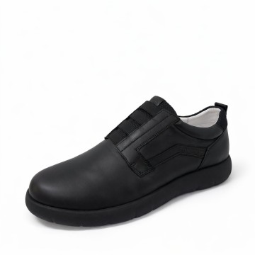 Zapato Stonefly Stream 31 Negro de Piel con Blusoft