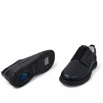 Zapato Stonefly Stream 31 Negro de Piel con Blusoft